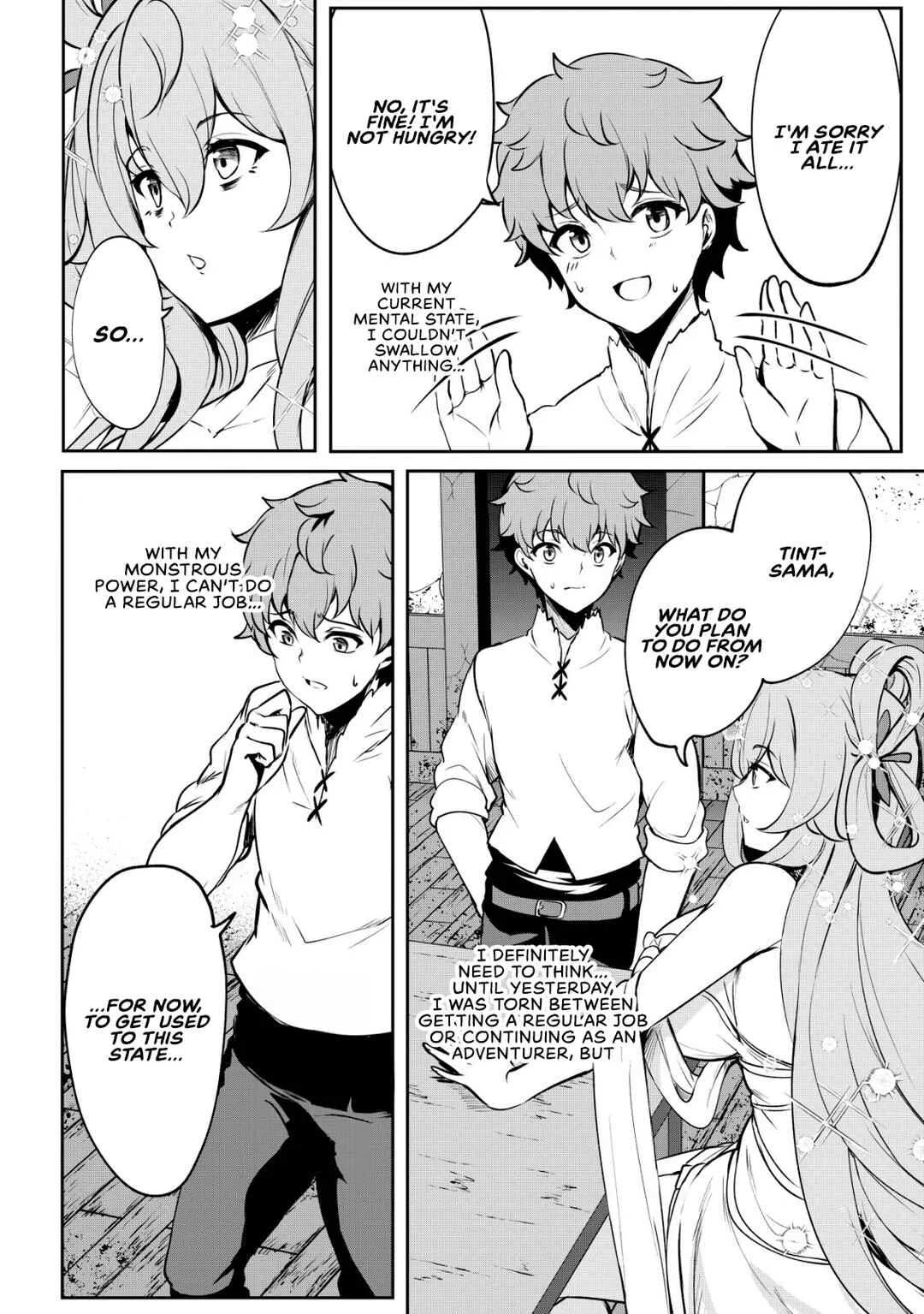 Dore dake Doryoku Shite mo Mannen Level 0 no Ore wa Tsuihou Sareta ~Shin no Teki to Yobareta Shounen wa, Shachiku Megami to Deatte Saikyou no Chikara wo Te ni Ireru~ Chapter 3: The goddess's request - Page 19