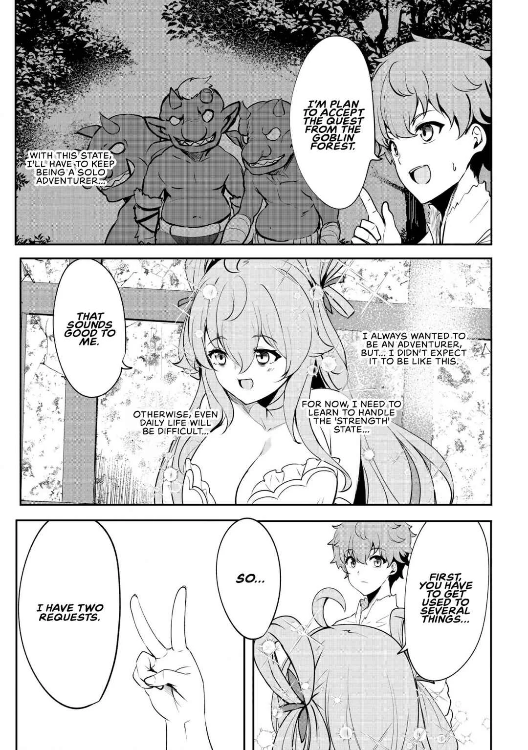 Dore dake Doryoku Shite mo Mannen Level 0 no Ore wa Tsuihou Sareta ~Shin no Teki to Yobareta Shounen wa, Shachiku Megami to Deatte Saikyou no Chikara wo Te ni Ireru~ Chapter 3: The goddess's request - Page 20