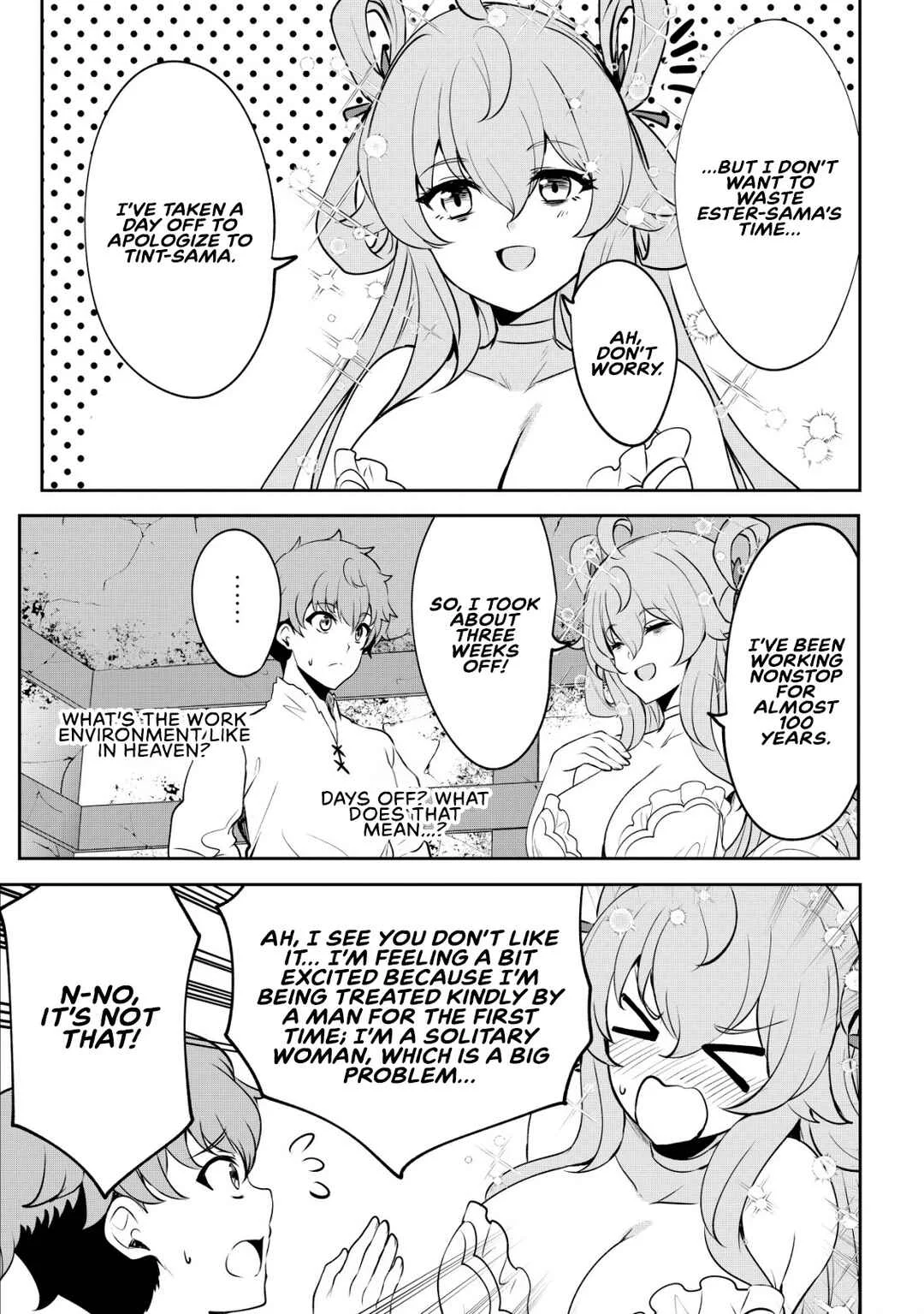 Dore dake Doryoku Shite mo Mannen Level 0 no Ore wa Tsuihou Sareta ~Shin no Teki to Yobareta Shounen wa, Shachiku Megami to Deatte Saikyou no Chikara wo Te ni Ireru~ Chapter 3: The goddess's request - Page 24