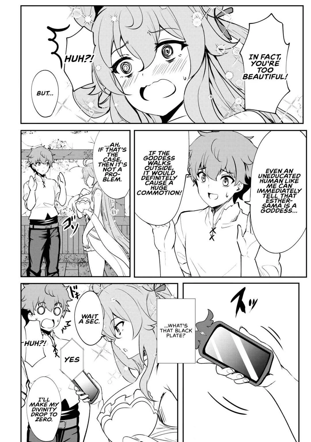 Dore dake Doryoku Shite mo Mannen Level 0 no Ore wa Tsuihou Sareta ~Shin no Teki to Yobareta Shounen wa, Shachiku Megami to Deatte Saikyou no Chikara wo Te ni Ireru~ Chapter 3: The goddess's request - Page 25