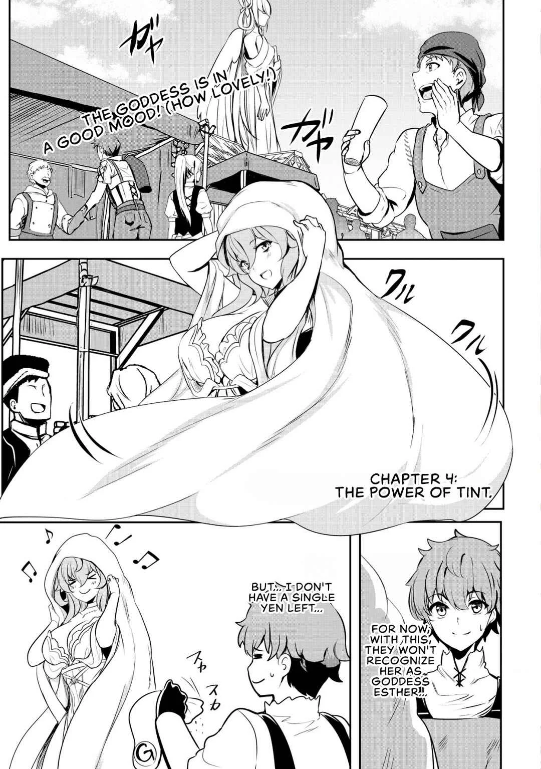 Dore dake Doryoku Shite mo Mannen Level 0 no Ore wa Tsuihou Sareta ~Shin no Teki to Yobareta Shounen wa, Shachiku Megami to Deatte Saikyou no Chikara wo Te ni Ireru~ Chapter 4: The power of tint - Page 2