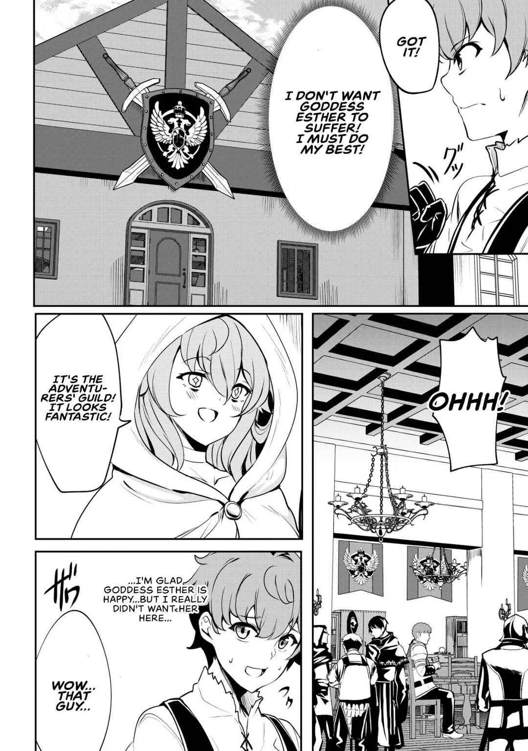 Dore dake Doryoku Shite mo Mannen Level 0 no Ore wa Tsuihou Sareta ~Shin no Teki to Yobareta Shounen wa, Shachiku Megami to Deatte Saikyou no Chikara wo Te ni Ireru~ Chapter 4: The power of tint - Page 3