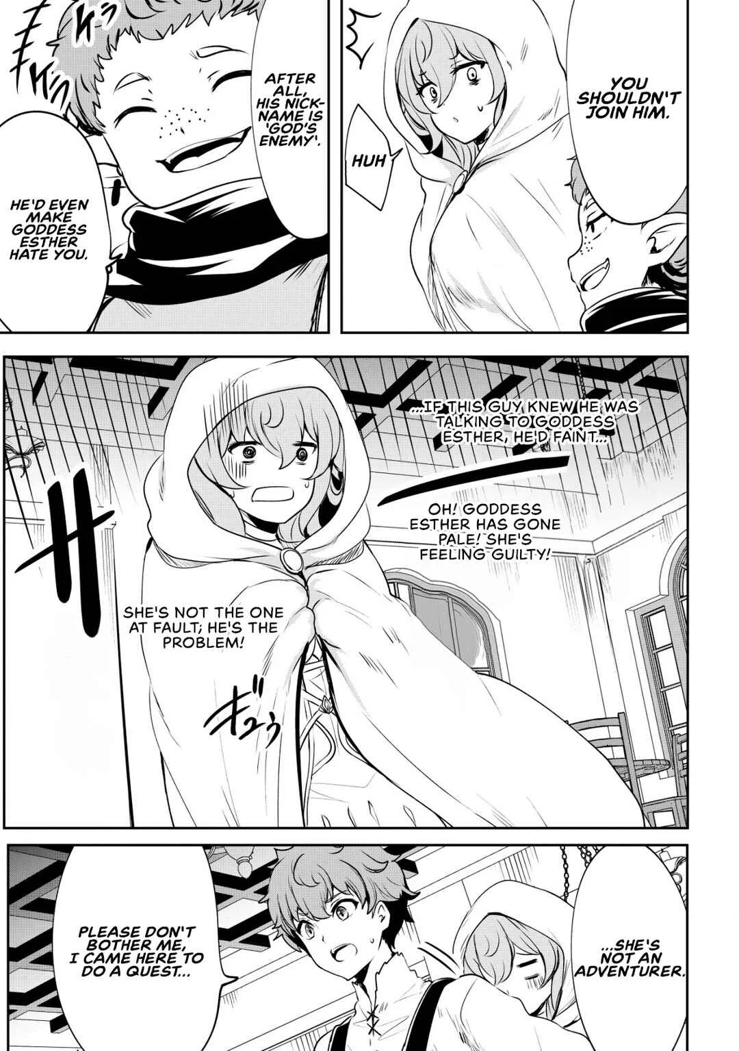 Dore dake Doryoku Shite mo Mannen Level 0 no Ore wa Tsuihou Sareta ~Shin no Teki to Yobareta Shounen wa, Shachiku Megami to Deatte Saikyou no Chikara wo Te ni Ireru~ Chapter 4: The power of tint - Page 6