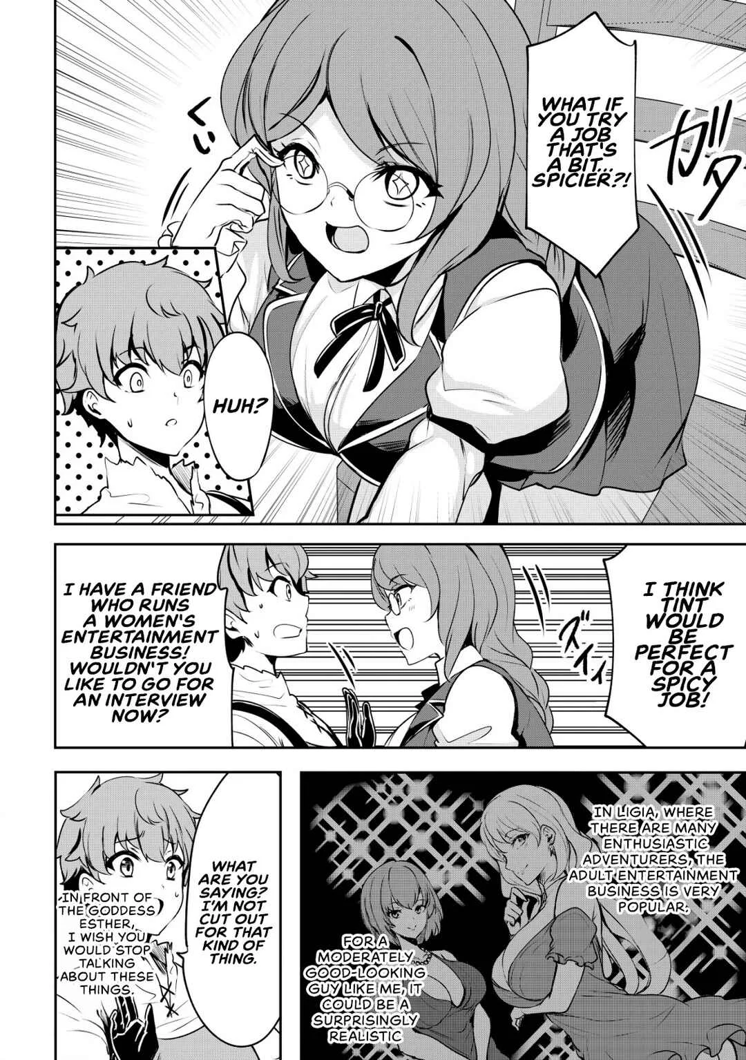 Dore dake Doryoku Shite mo Mannen Level 0 no Ore wa Tsuihou Sareta ~Shin no Teki to Yobareta Shounen wa, Shachiku Megami to Deatte Saikyou no Chikara wo Te ni Ireru~ Chapter 4: The power of tint - Page 11