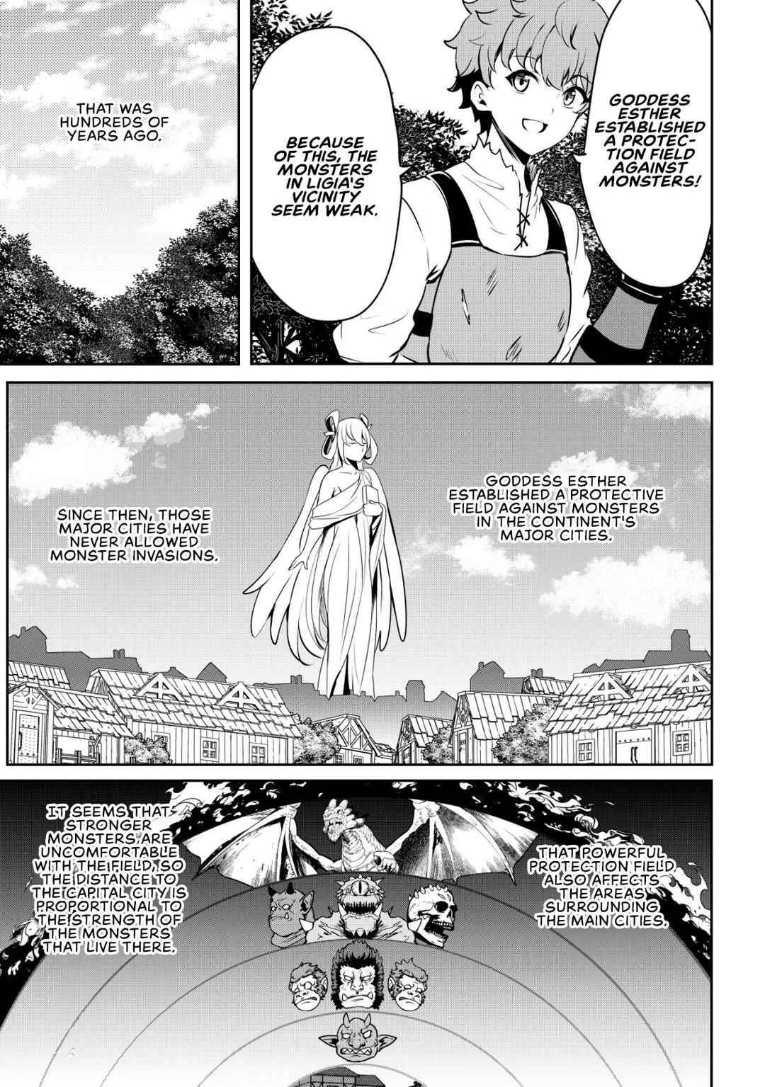 Dore dake Doryoku Shite mo Mannen Level 0 no Ore wa Tsuihou Sareta ~Shin no Teki to Yobareta Shounen wa, Shachiku Megami to Deatte Saikyou no Chikara wo Te ni Ireru~ Chapter 4: The power of tint - Page 16