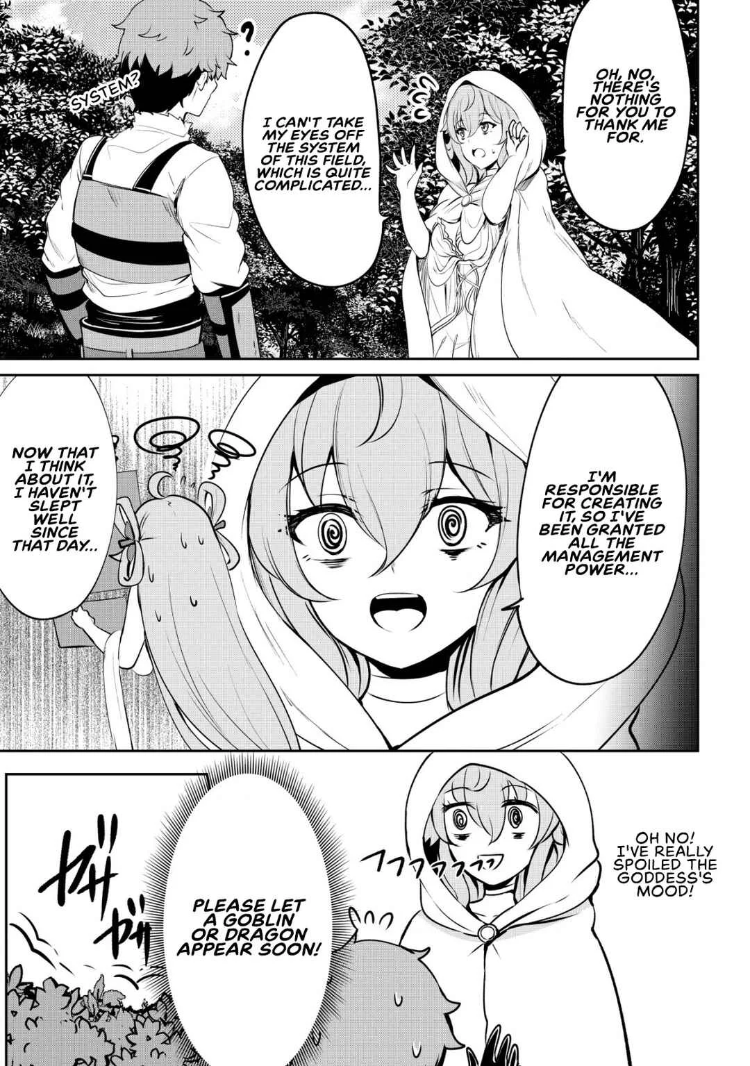 Dore dake Doryoku Shite mo Mannen Level 0 no Ore wa Tsuihou Sareta ~Shin no Teki to Yobareta Shounen wa, Shachiku Megami to Deatte Saikyou no Chikara wo Te ni Ireru~ Chapter 4: The power of tint - Page 18