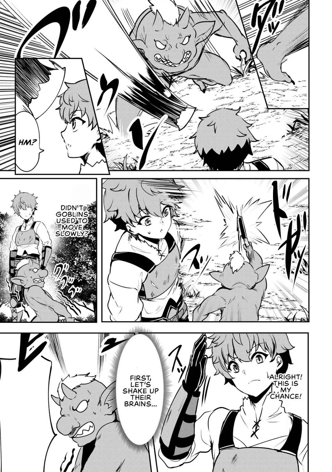 Dore dake Doryoku Shite mo Mannen Level 0 no Ore wa Tsuihou Sareta ~Shin no Teki to Yobareta Shounen wa, Shachiku Megami to Deatte Saikyou no Chikara wo Te ni Ireru~ Chapter 4: The power of tint - Page 22