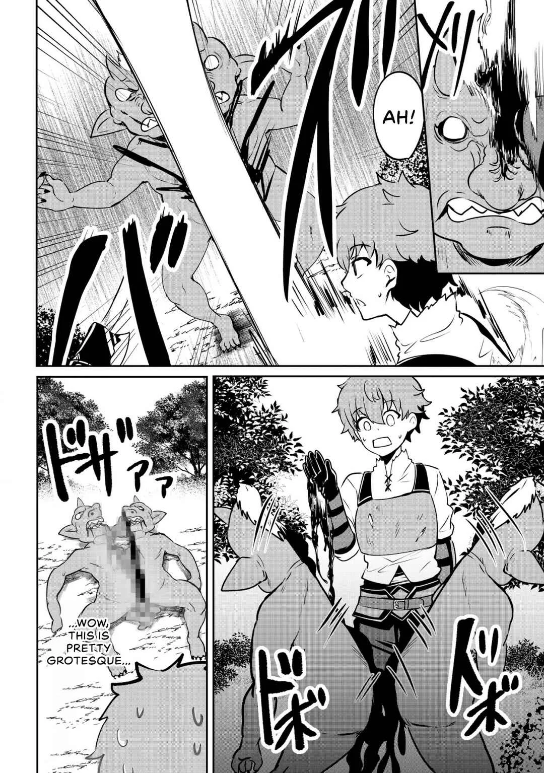 Dore dake Doryoku Shite mo Mannen Level 0 no Ore wa Tsuihou Sareta ~Shin no Teki to Yobareta Shounen wa, Shachiku Megami to Deatte Saikyou no Chikara wo Te ni Ireru~ Chapter 4: The power of tint - Page 23