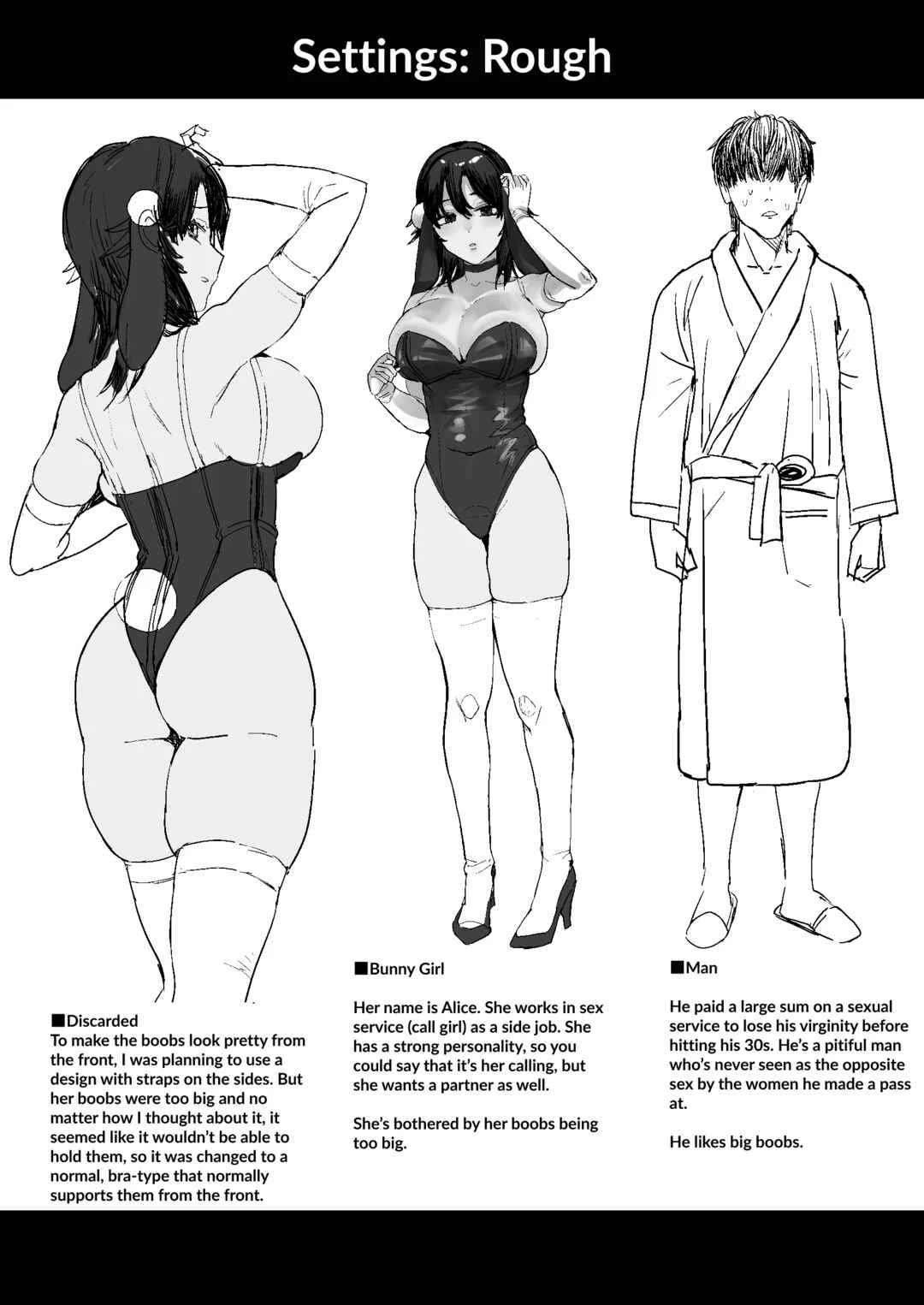 Dosukebe Bakunyuu Bunny Girl Ana de Doutei Sotsugyou Chapter 1 - Page 41