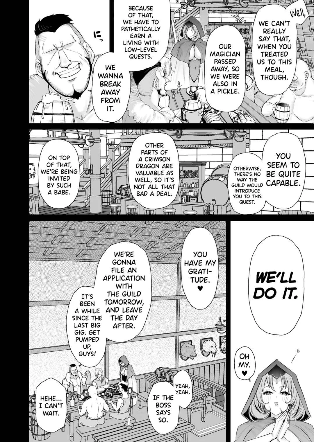 Dosukebe Bakunyuu Elf Mahoutsukai 108-sai to Namahame Koubi Suru Hanashi Chapter 1 - Page 4