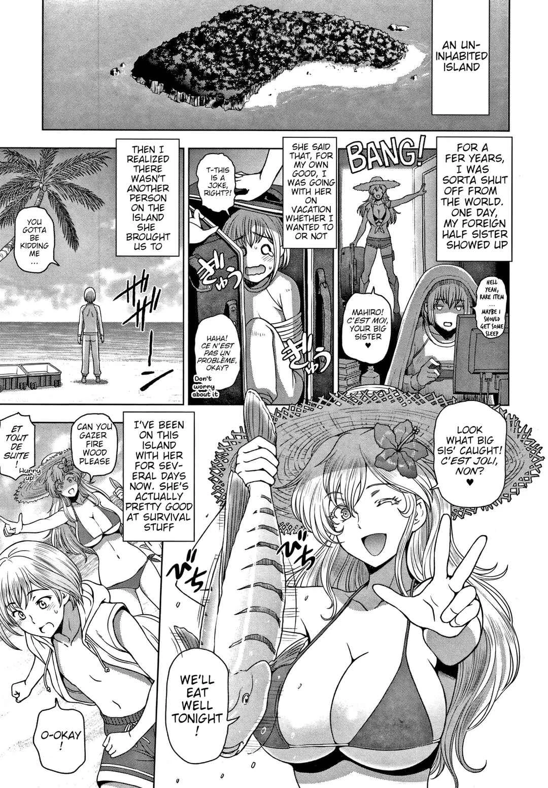 Dosukebe Onei-chan Chapter 5: Mina Jefferson no Baai - Page 3