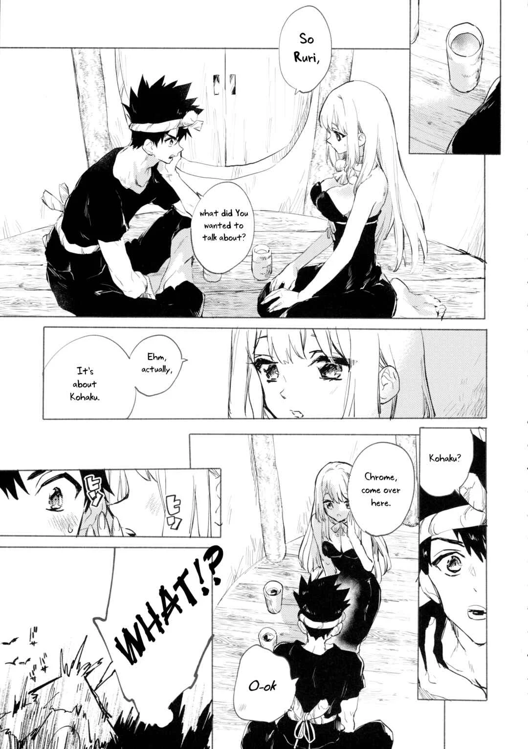 Dr.STONE - Sekki Sekai de Mabushii Natsu (Doujinshi) Chapter 1 - Page 2