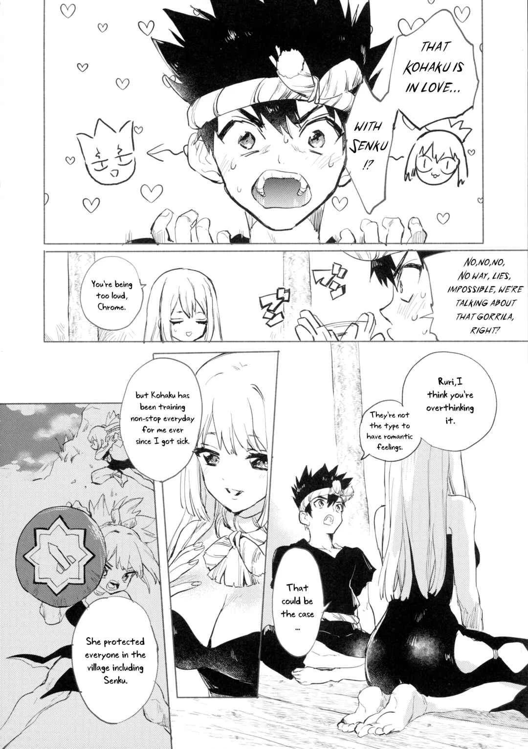 Dr.STONE - Sekki Sekai de Mabushii Natsu (Doujinshi) Chapter 1 - Page 3