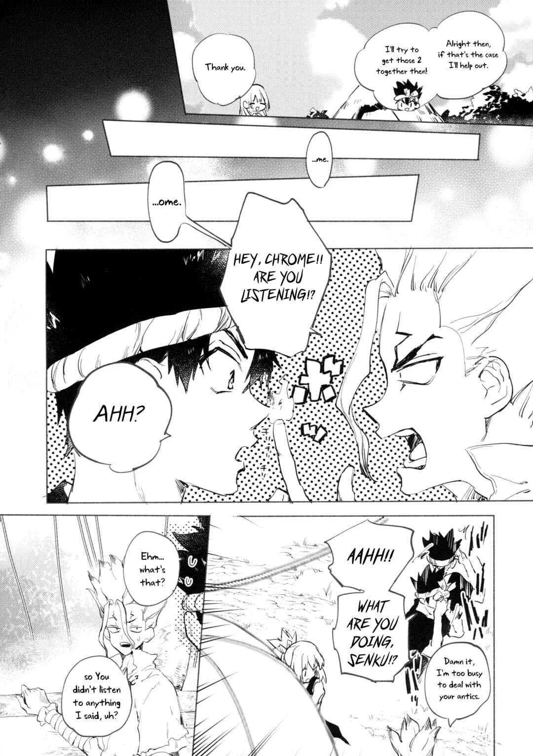 Dr.STONE - Sekki Sekai de Mabushii Natsu (Doujinshi) Chapter 1 - Page 5