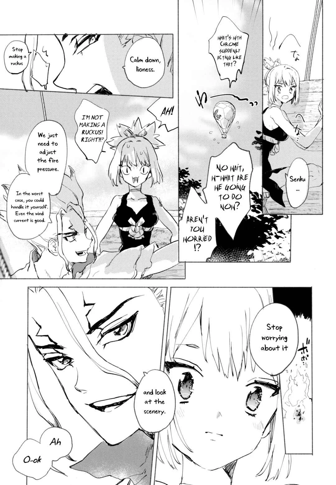 Dr.STONE - Sekki Sekai de Mabushii Natsu (Doujinshi) Chapter 1 - Page 8
