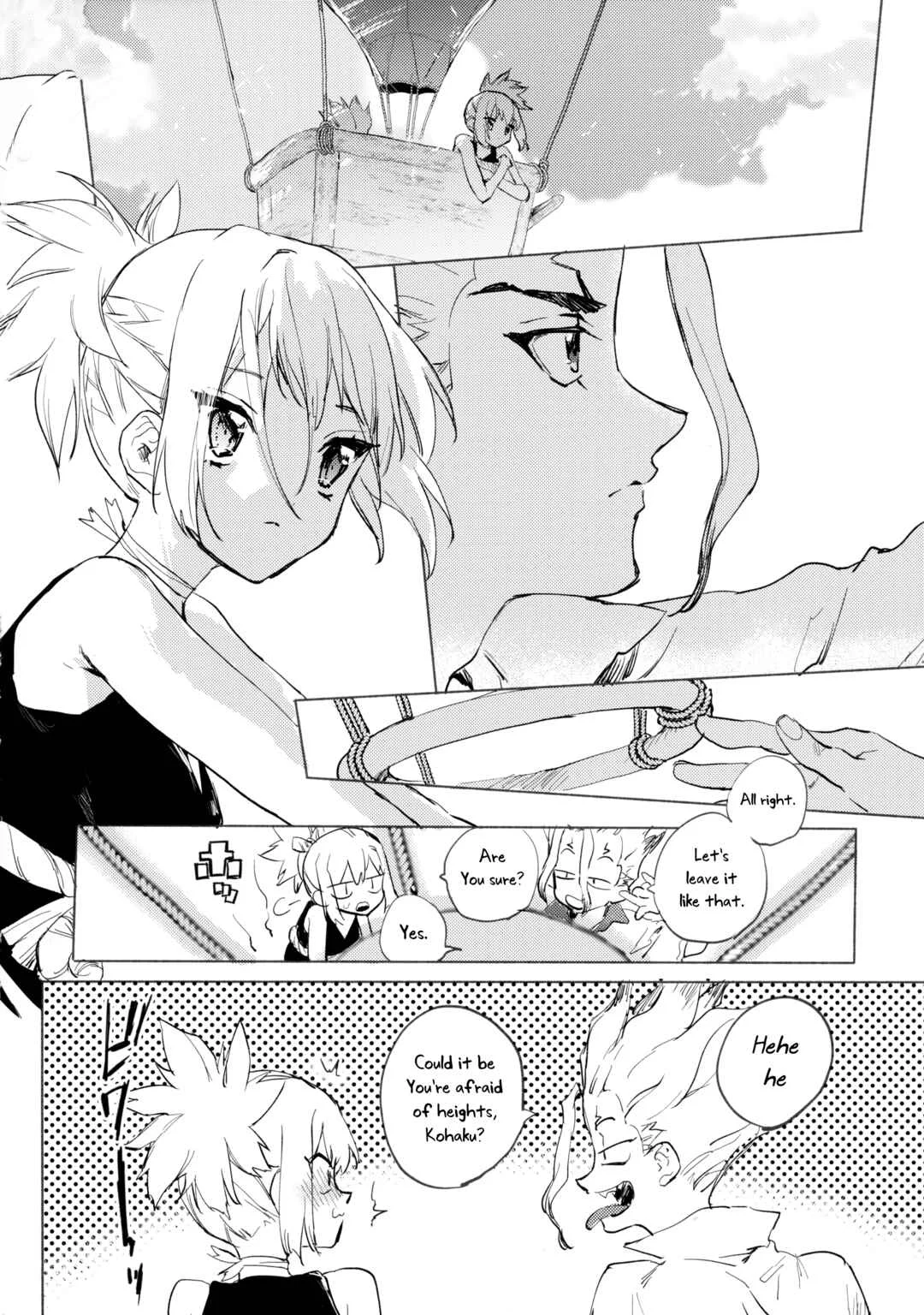 Dr.STONE - Sekki Sekai de Mabushii Natsu (Doujinshi) Chapter 1 - Page 9