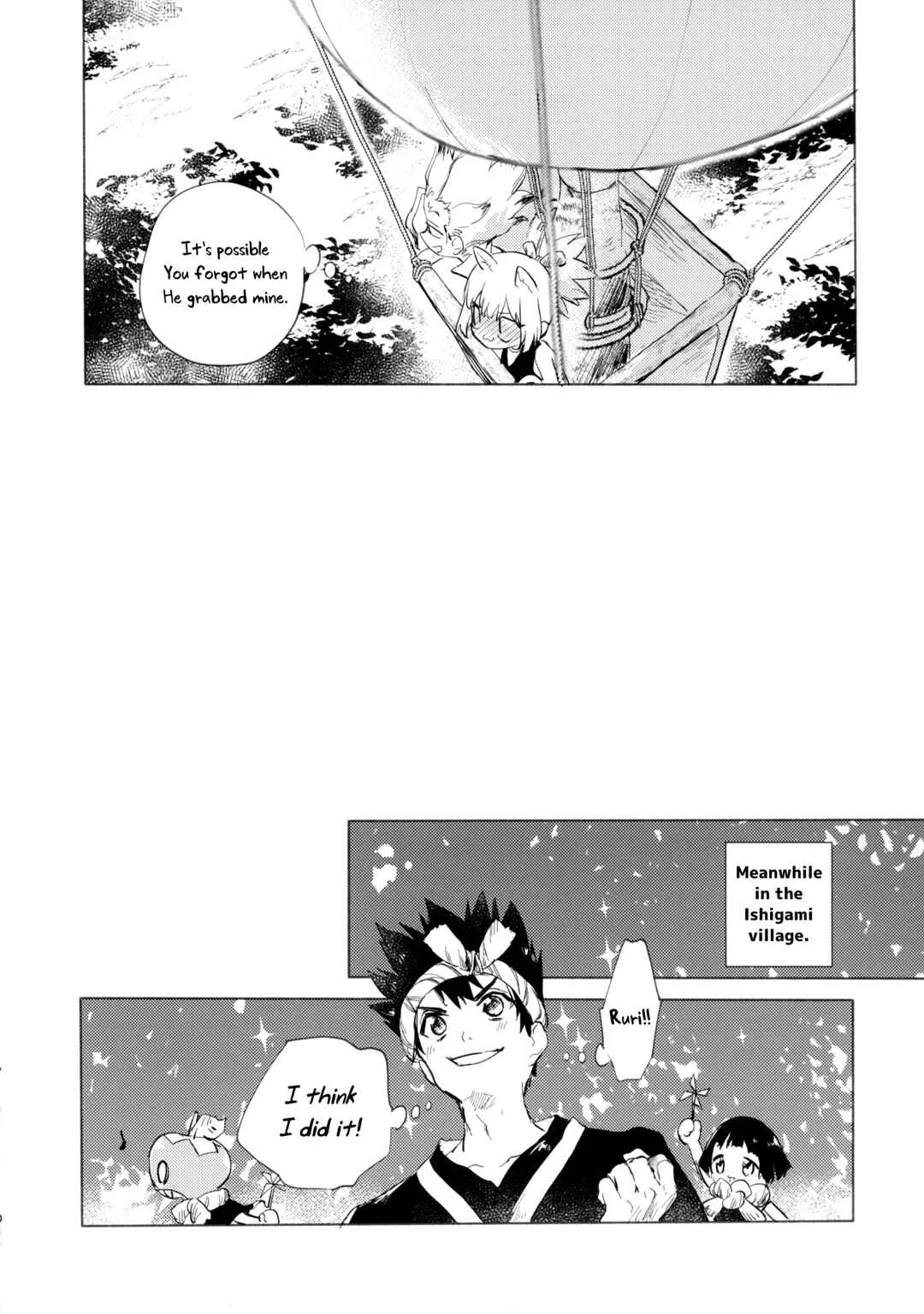 Dr.STONE - Sekki Sekai de Mabushii Natsu (Doujinshi) Chapter 1 - Page 11