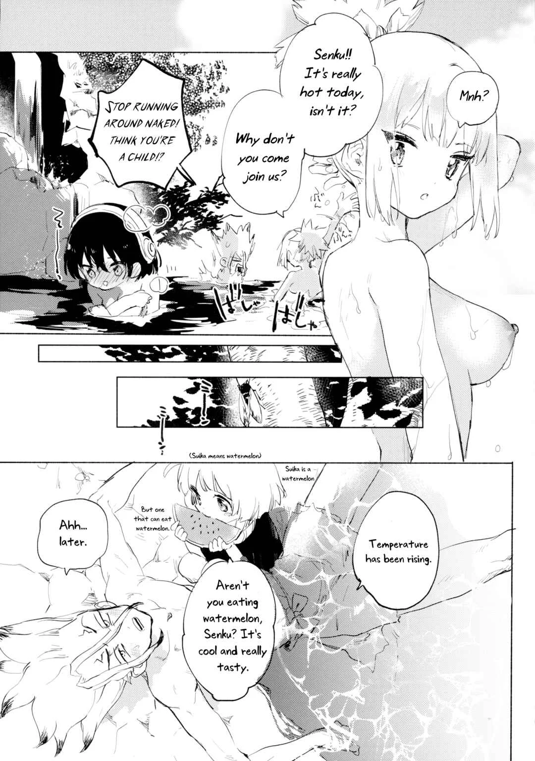 Dr.STONE - Sekki Sekai de Mabushii Natsu (Doujinshi) Chapter 1 - Page 16