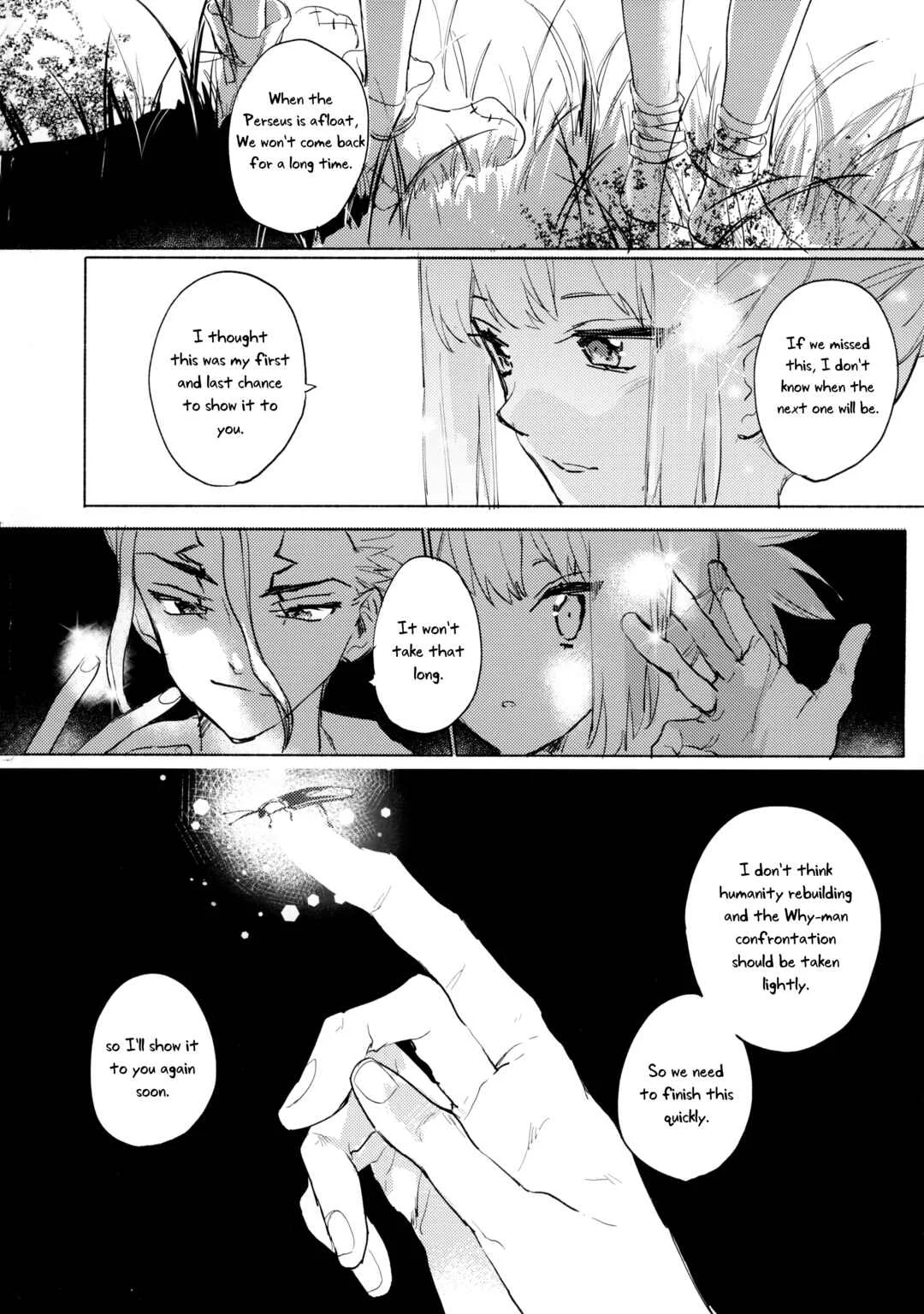 Dr.STONE - Sekki Sekai de Mabushii Natsu (Doujinshi) Chapter 1 - Page 23