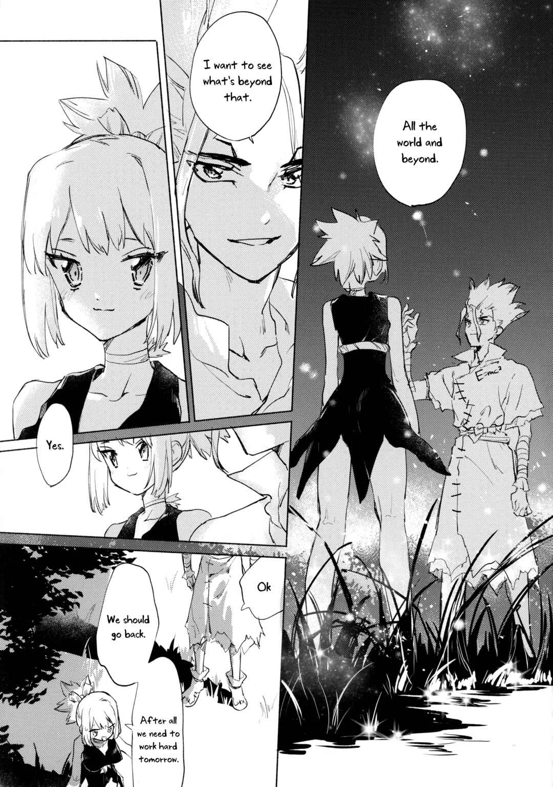 Dr.STONE - Sekki Sekai de Mabushii Natsu (Doujinshi) Chapter 1 - Page 24