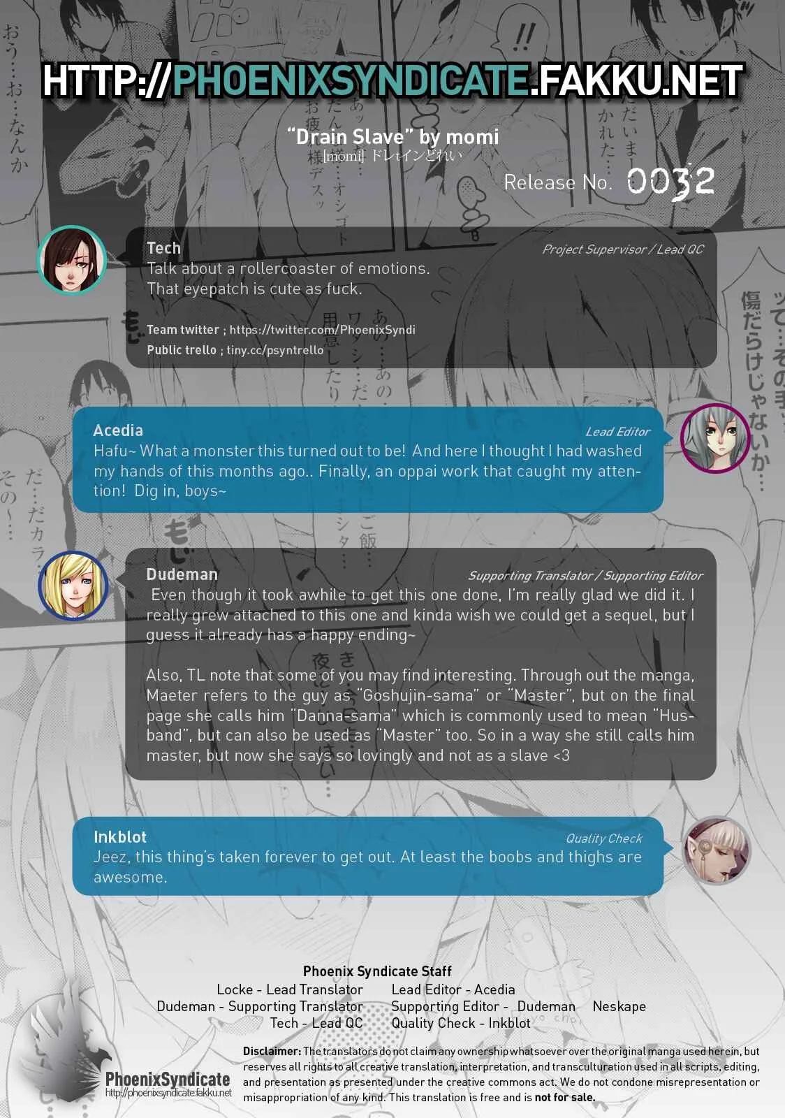 Drain Slave Chapter 1: Oneshot - Page 17