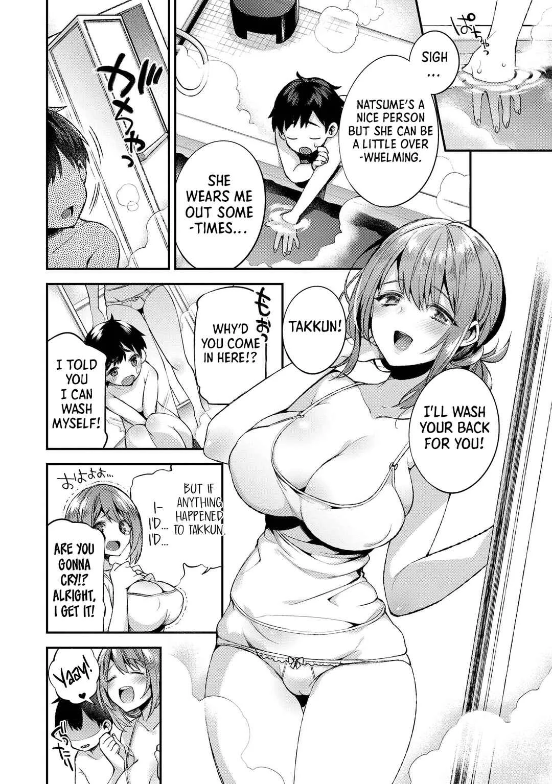 Ecchi na Onee-san ga Shounen ni Itazura shichau Oneshota Chapter 1: The Overwhelming Housekeeper - Page 8