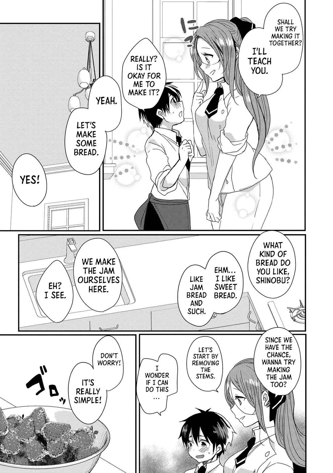 Ecchi na Onee-san ga Shounen ni Itazura shichau Oneshota Chapter 3: The Bakery Lady - Page 5