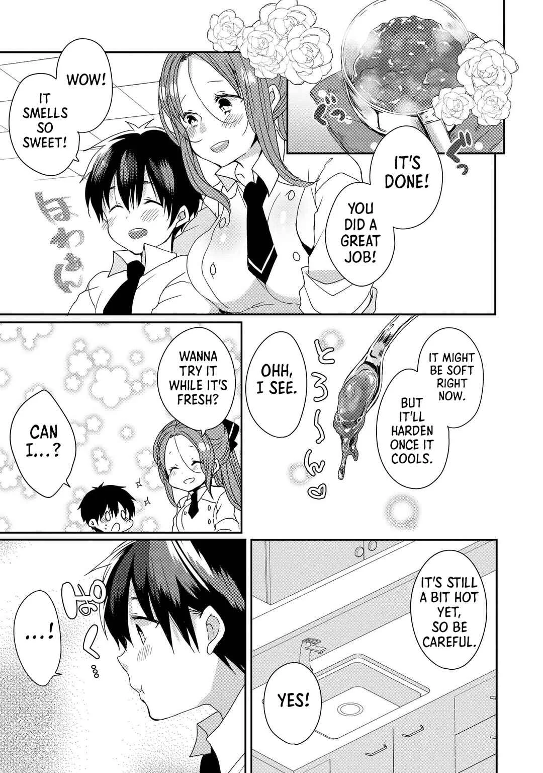 Ecchi na Onee-san ga Shounen ni Itazura shichau Oneshota Chapter 3: The Bakery Lady - Page 7