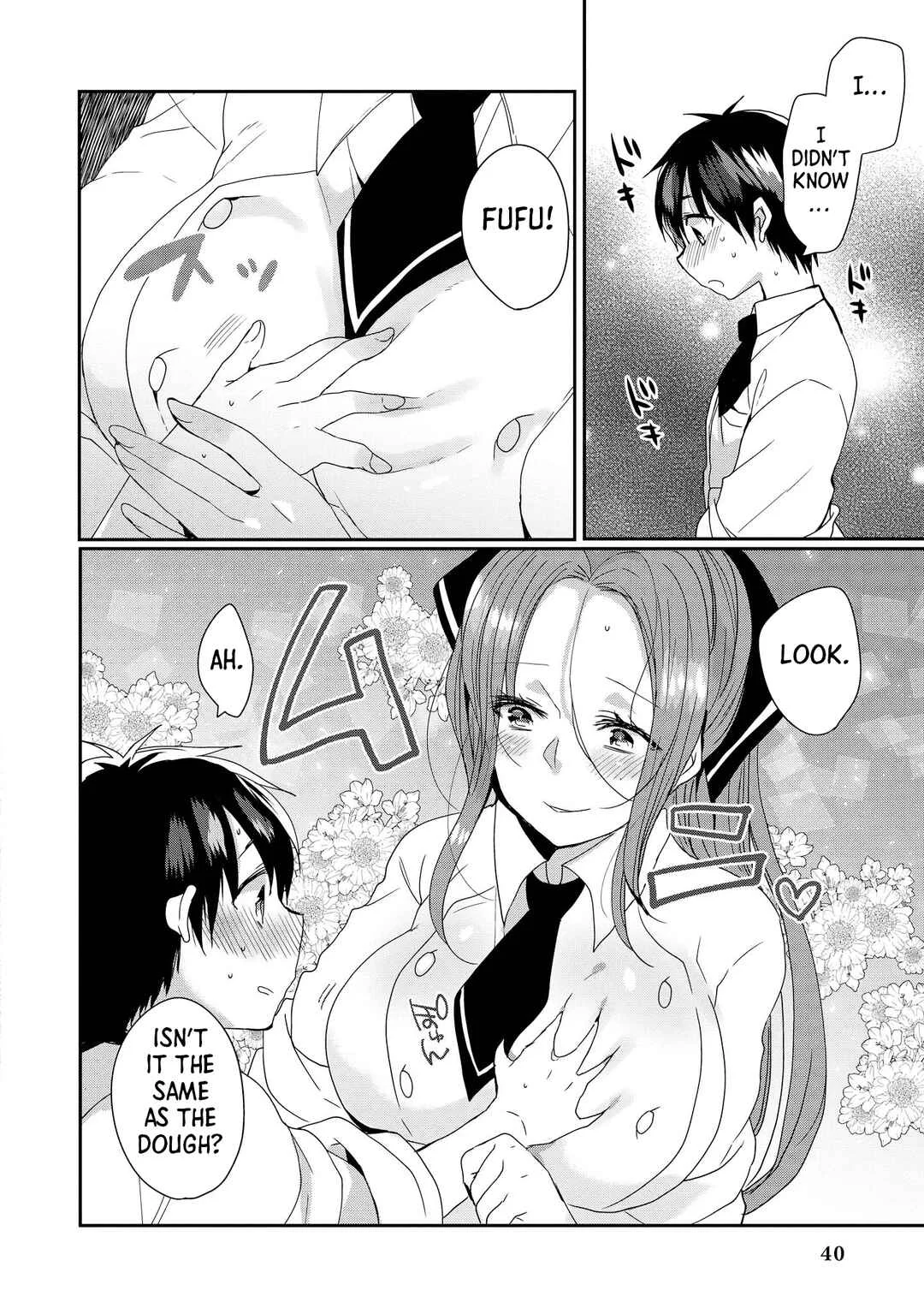 Ecchi na Onee-san ga Shounen ni Itazura shichau Oneshota Chapter 3: The Bakery Lady - Page 10