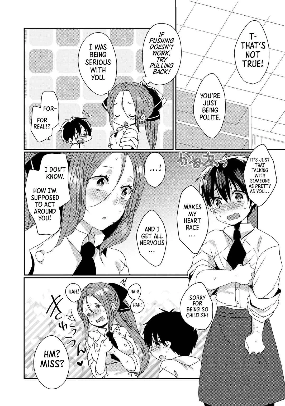 Ecchi na Onee-san ga Shounen ni Itazura shichau Oneshota Chapter 3: The Bakery Lady - Page 14
