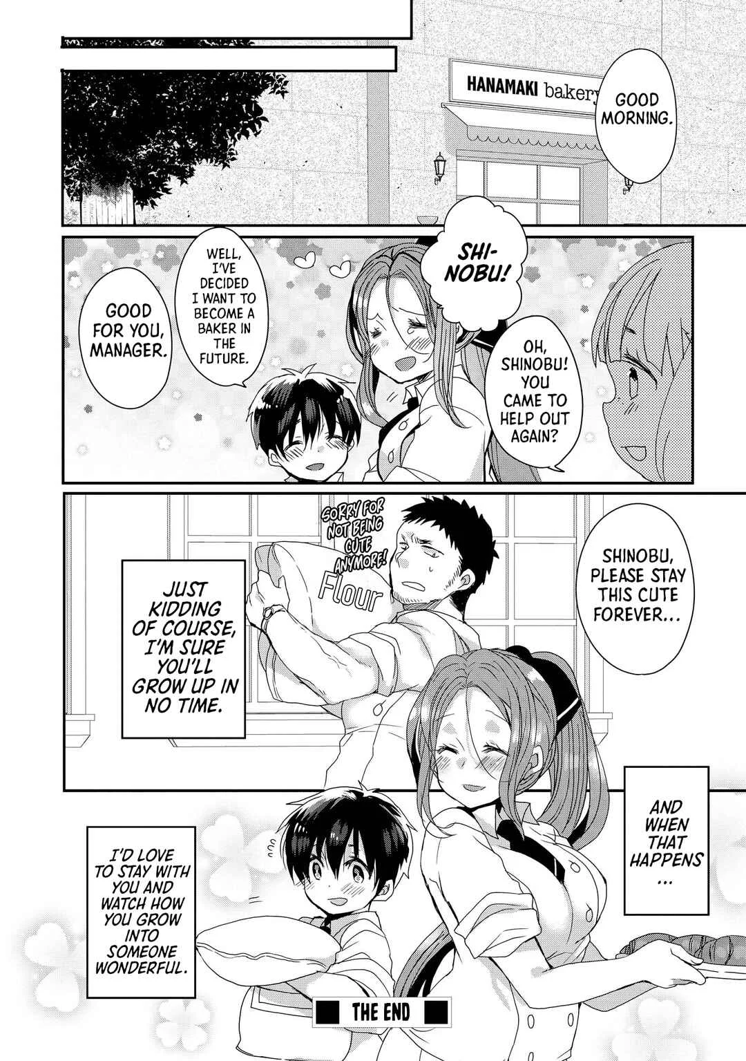 Ecchi na Onee-san ga Shounen ni Itazura shichau Oneshota Chapter 3: The Bakery Lady - Page 22