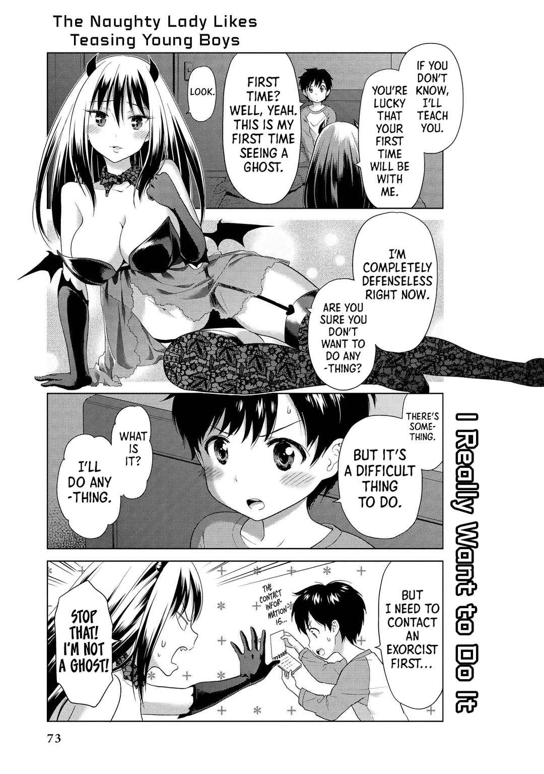 Ecchi na Onee-san ga Shounen ni Itazura shichau Oneshota Chapter 5: Victorina Will Teach You - Page 5