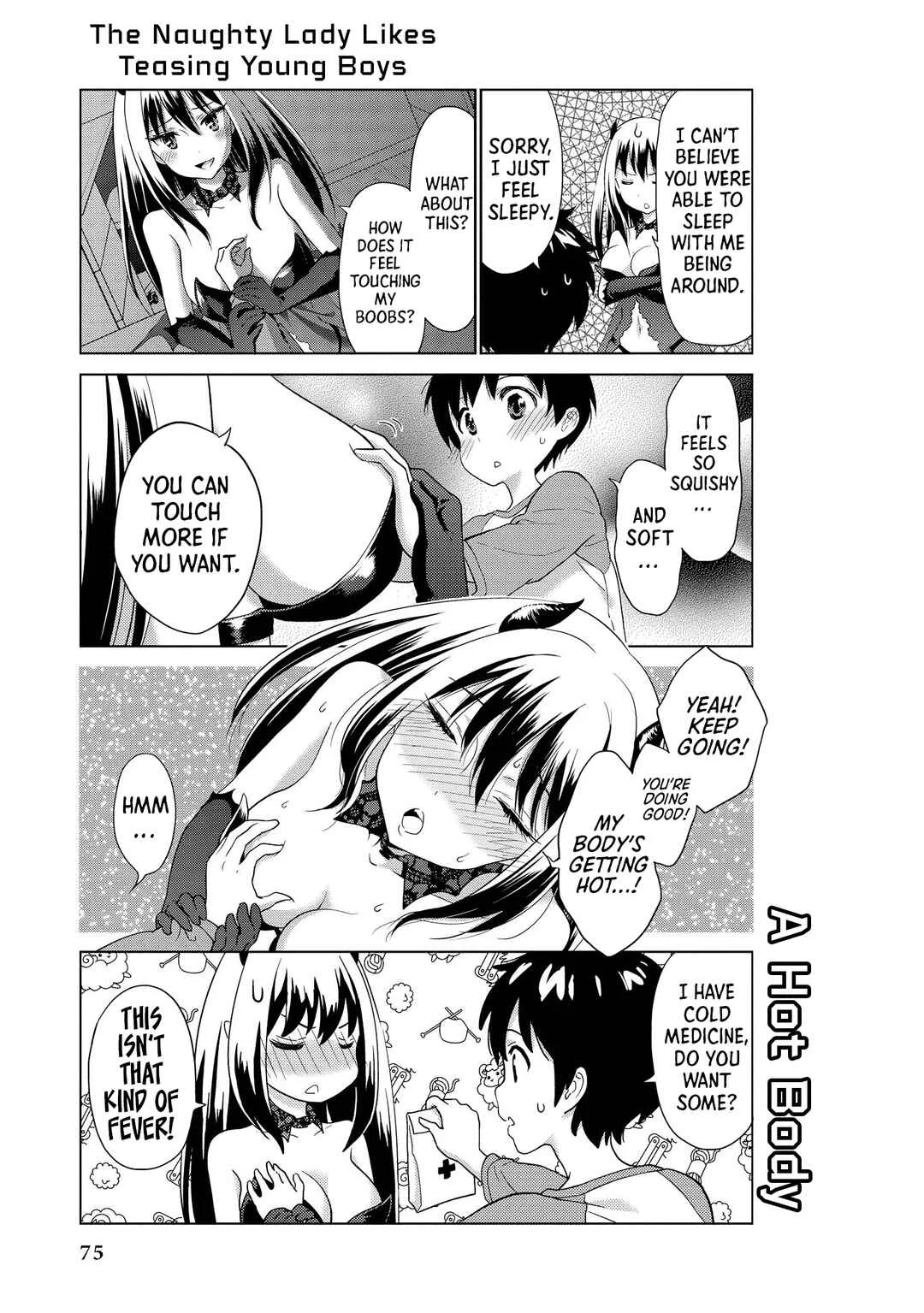 Ecchi na Onee-san ga Shounen ni Itazura shichau Oneshota Chapter 5: Victorina Will Teach You - Page 7