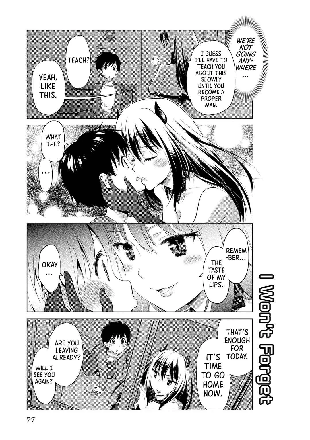 Ecchi na Onee-san ga Shounen ni Itazura shichau Oneshota Chapter 5: Victorina Will Teach You - Page 9
