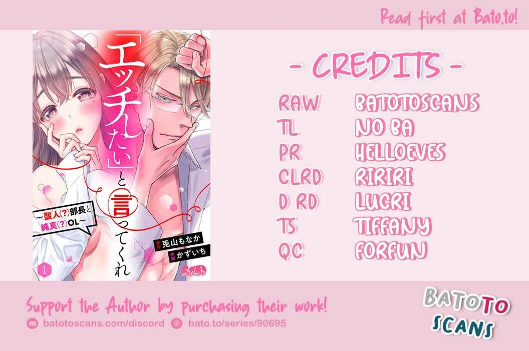 'Ecchi Shitai' to Itte Kure - Seijin (?) Buchou to Junshin (?) OL Chapter 2 - Page 3