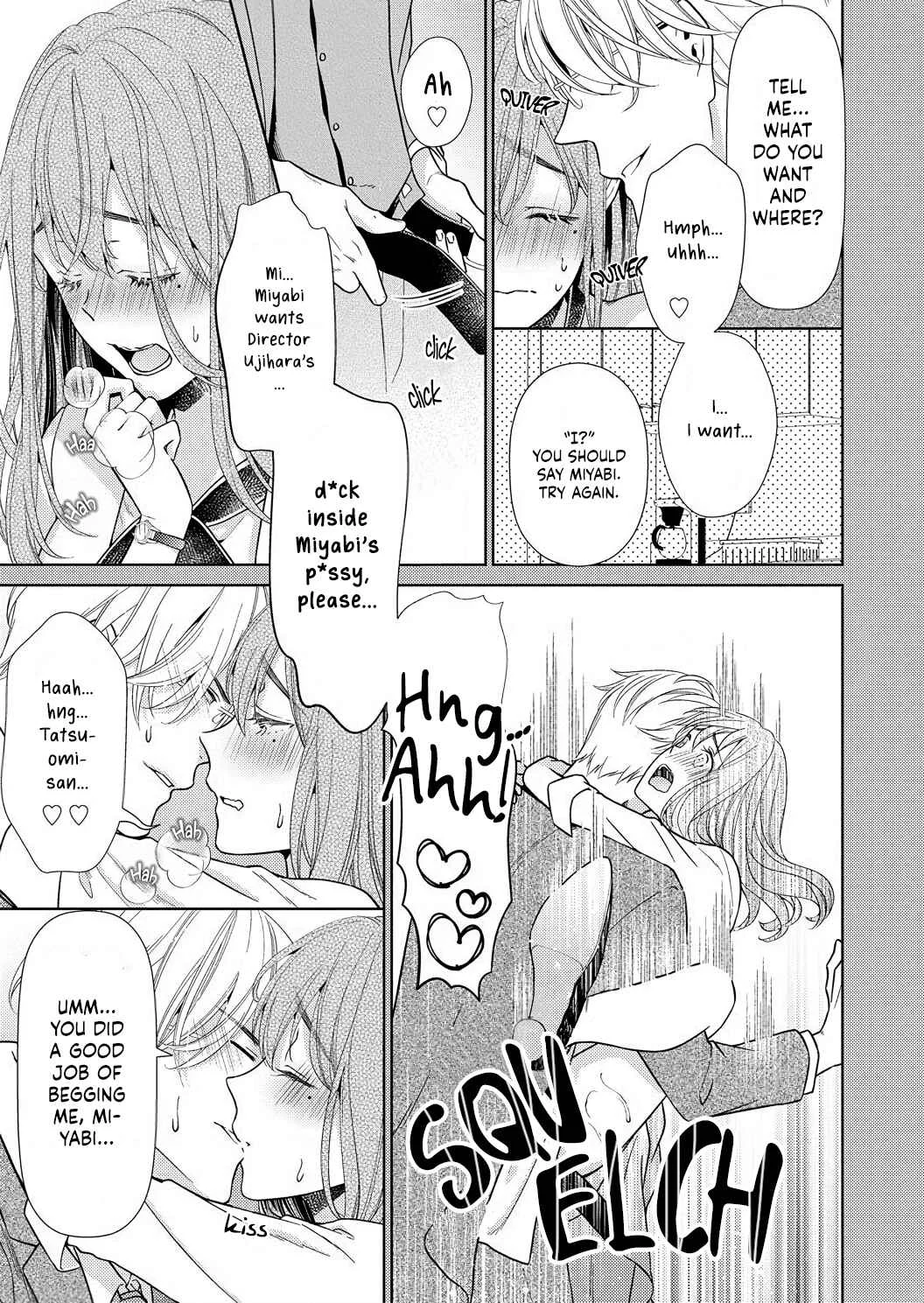 'Ecchi Shitai' to Itte Kure - Seijin (?) Buchou to Junshin (?) OL Chapter 3 - Page 24