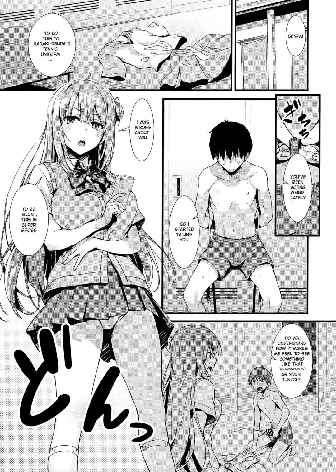 Echi Echi Kouhai-chan! Chapter 1 - Page 4