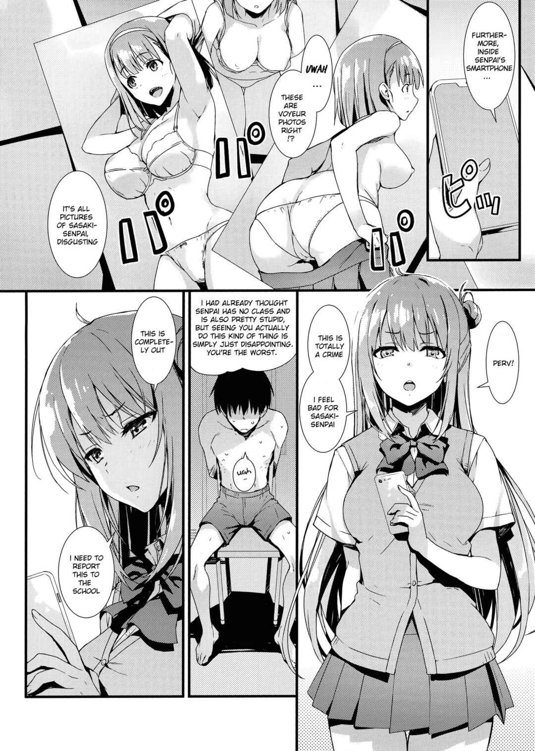 Echi Echi Kouhai-chan! Chapter 1 - Page 5