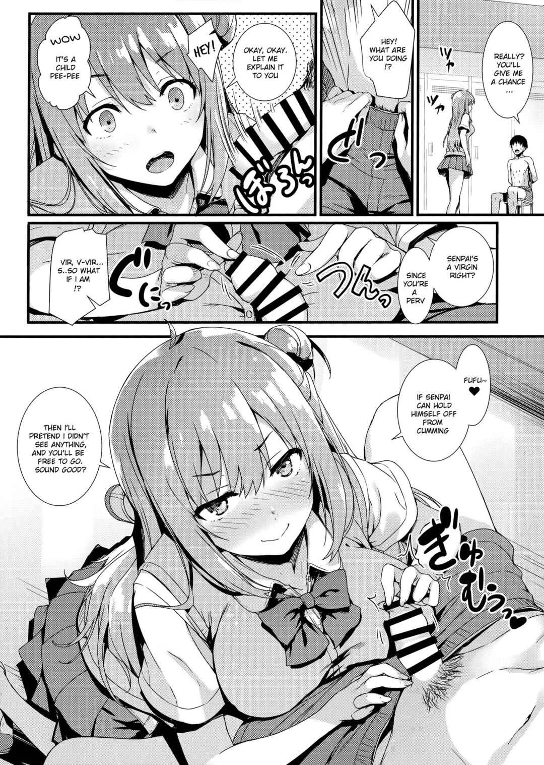 Echi Echi Kouhai-chan! Chapter 1 - Page 7