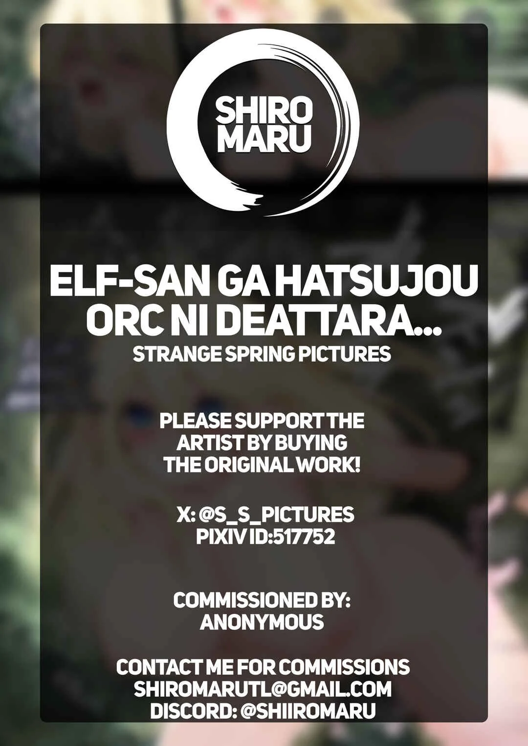 Elf-san ga Hatsujou Orc ni Deattara... Chapter 1: When and Elf Meets an Orc in Heat...  - Page 26