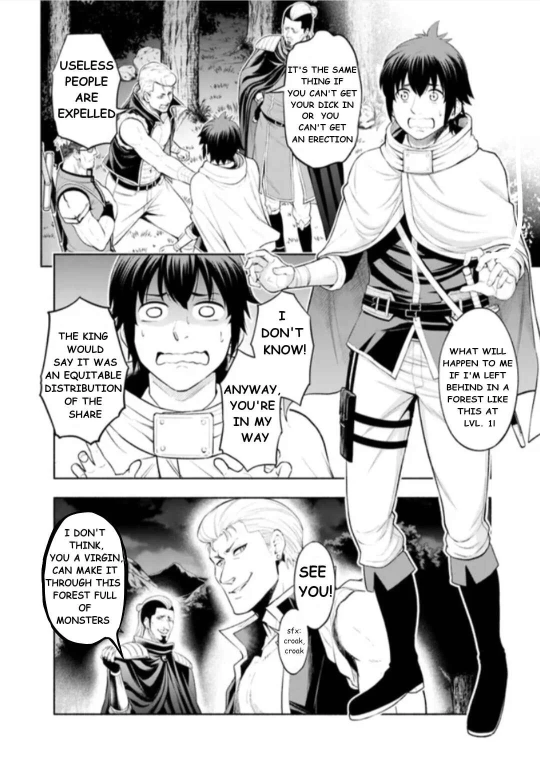 Eroge no Sekai de Slow Life: Issho ni Isekai Ten'i Shitekita Yarisaa no Daigakusei-tachi ni Tsuihou Sareta node, Henkyou de Muteki ni Natte Shin no Heroine-tachi to Yoroshiku Yarimasu Chapter 1 - Page 4