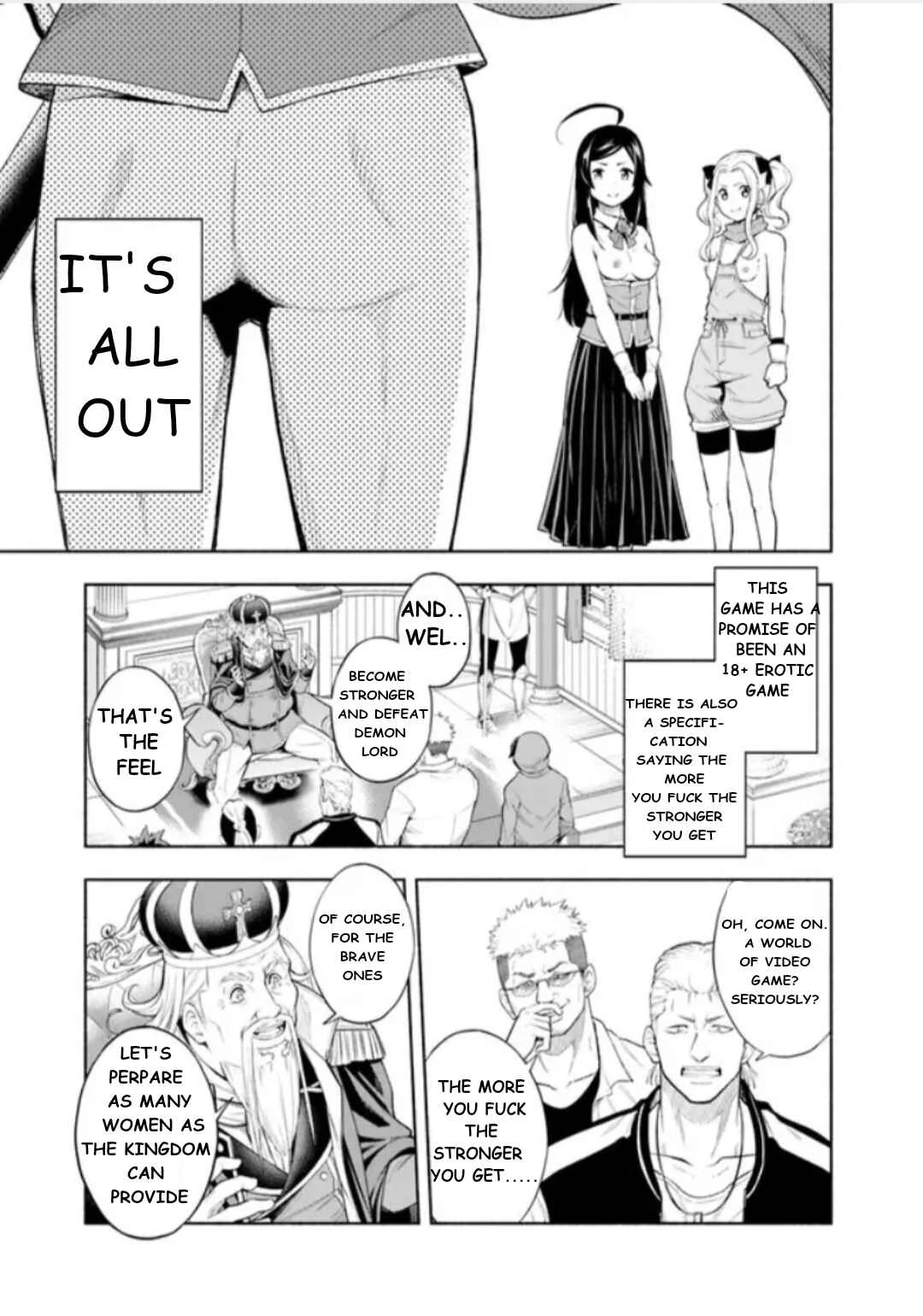 Eroge no Sekai de Slow Life: Issho ni Isekai Ten'i Shitekita Yarisaa no Daigakusei-tachi ni Tsuihou Sareta node, Henkyou de Muteki ni Natte Shin no Heroine-tachi to Yoroshiku Yarimasu Chapter 1 - Page 19
