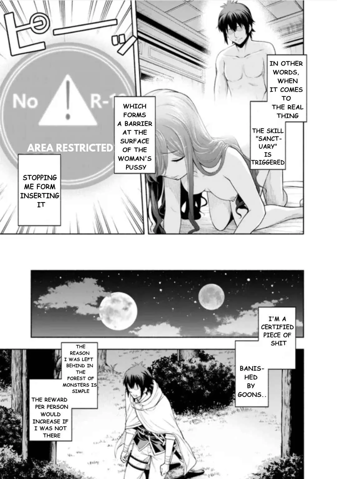 Eroge no Sekai de Slow Life: Issho ni Isekai Ten'i Shitekita Yarisaa no Daigakusei-tachi ni Tsuihou Sareta node, Henkyou de Muteki ni Natte Shin no Heroine-tachi to Yoroshiku Yarimasu Chapter 1 - Page 31
