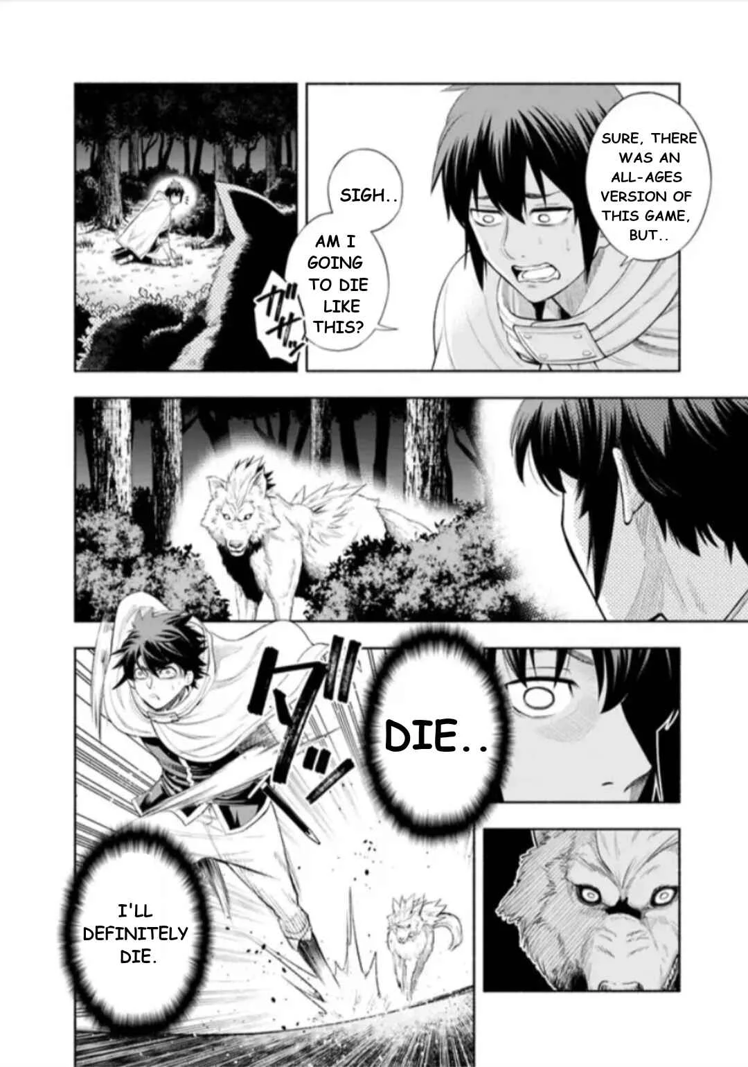 Eroge no Sekai de Slow Life: Issho ni Isekai Ten'i Shitekita Yarisaa no Daigakusei-tachi ni Tsuihou Sareta node, Henkyou de Muteki ni Natte Shin no Heroine-tachi to Yoroshiku Yarimasu Chapter 1 - Page 32