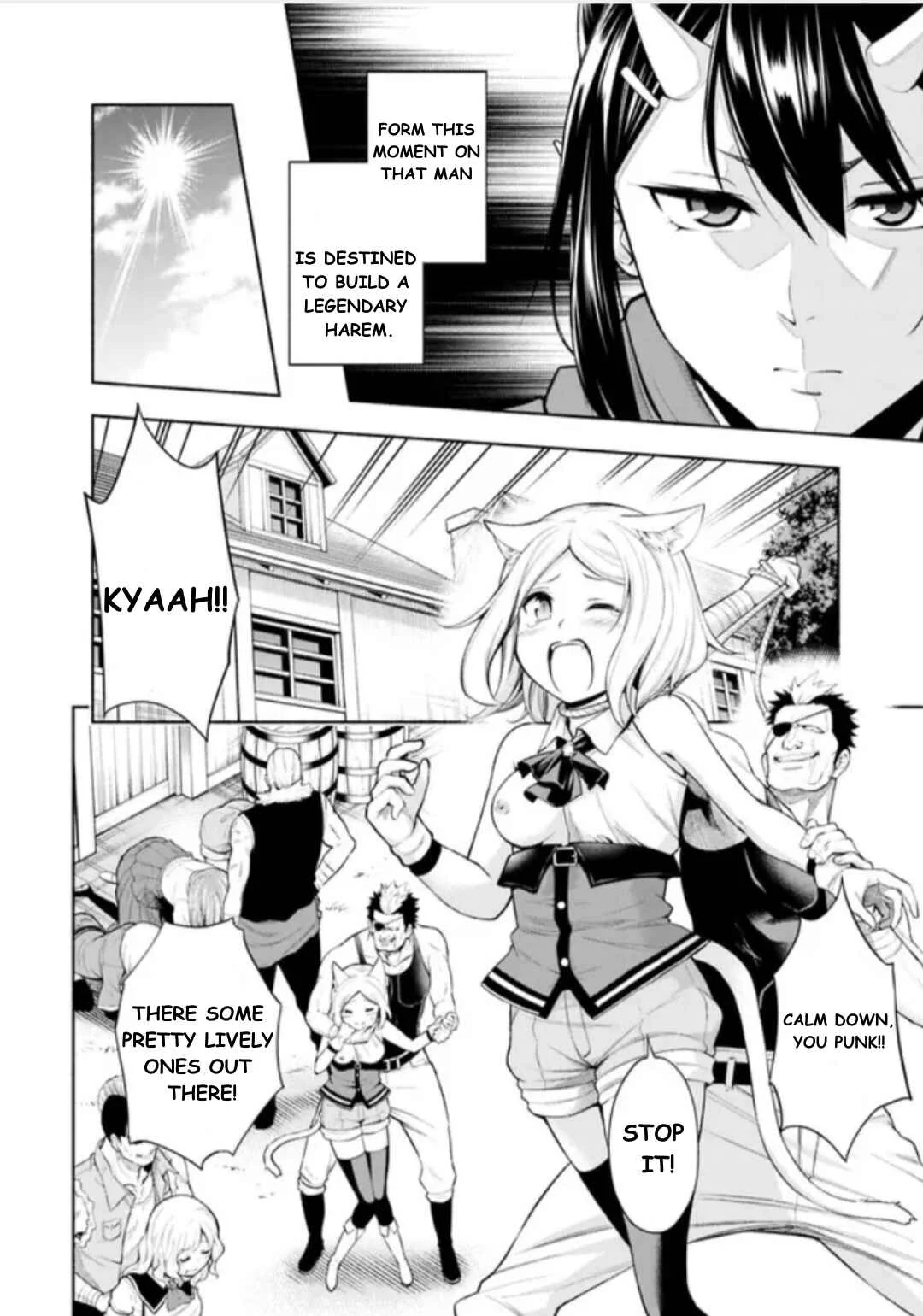 Eroge no Sekai de Slow Life: Issho ni Isekai Ten'i Shitekita Yarisaa no Daigakusei-tachi ni Tsuihou Sareta node, Henkyou de Muteki ni Natte Shin no Heroine-tachi to Yoroshiku Yarimasu Chapter 1 - Page 42