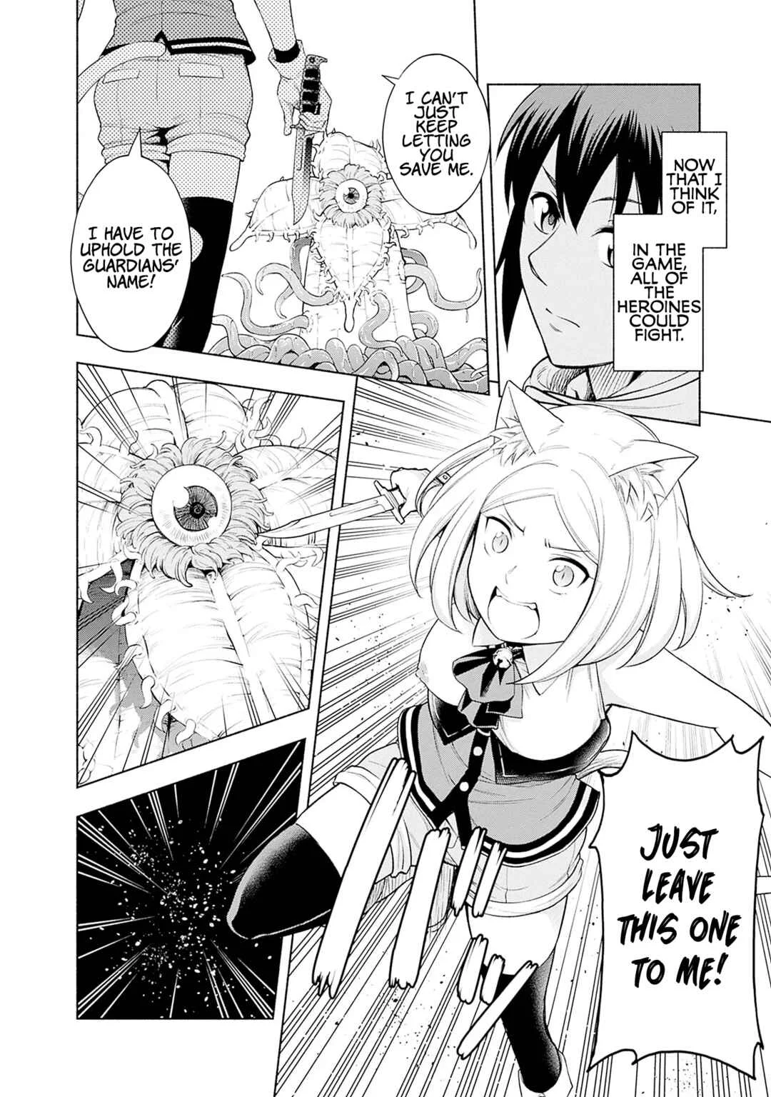 Eroge no Sekai de Slow Life: Issho ni Isekai Ten'i Shitekita Yarisaa no Daigakusei-tachi ni Tsuihou Sareta node, Henkyou de Muteki ni Natte Shin no Heroine-tachi to Yoroshiku Yarimasu Chapter 2 - Page 16