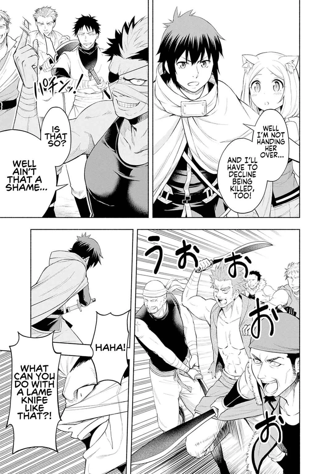 Eroge no Sekai de Slow Life: Issho ni Isekai Ten'i Shitekita Yarisaa no Daigakusei-tachi ni Tsuihou Sareta node, Henkyou de Muteki ni Natte Shin no Heroine-tachi to Yoroshiku Yarimasu Chapter 3 - Page 3