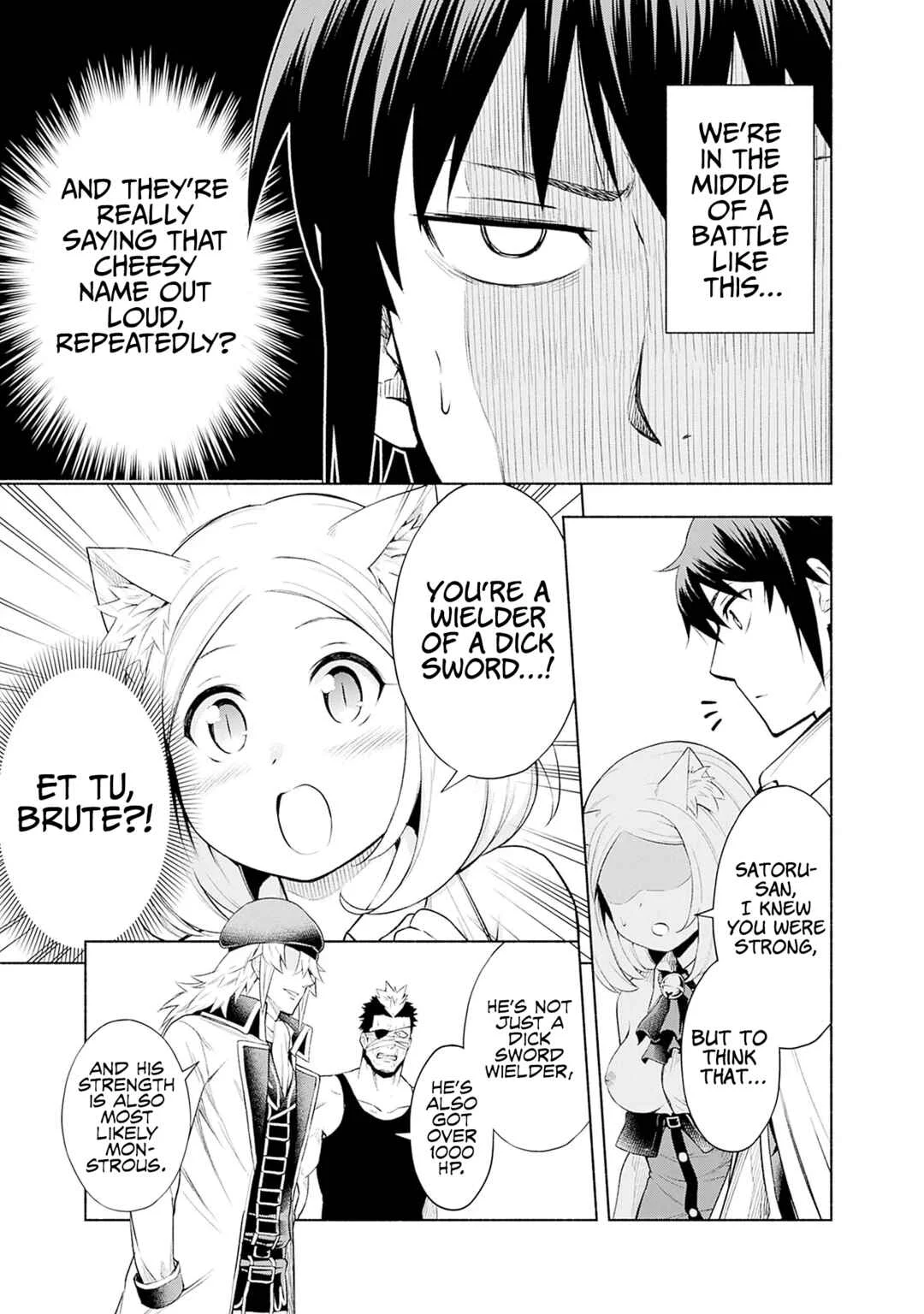 Eroge no Sekai de Slow Life: Issho ni Isekai Ten'i Shitekita Yarisaa no Daigakusei-tachi ni Tsuihou Sareta node, Henkyou de Muteki ni Natte Shin no Heroine-tachi to Yoroshiku Yarimasu Chapter 3 - Page 9