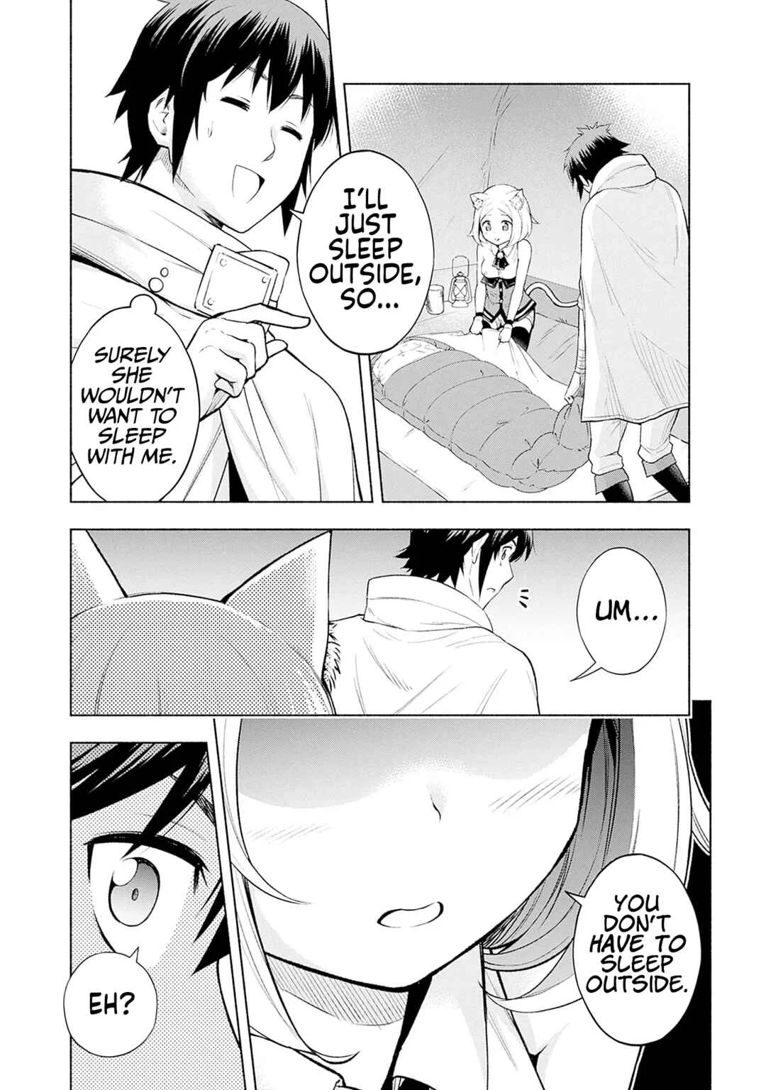 Eroge no Sekai de Slow Life: Issho ni Isekai Ten'i Shitekita Yarisaa no Daigakusei-tachi ni Tsuihou Sareta node, Henkyou de Muteki ni Natte Shin no Heroine-tachi to Yoroshiku Yarimasu Chapter 3 - Page 20