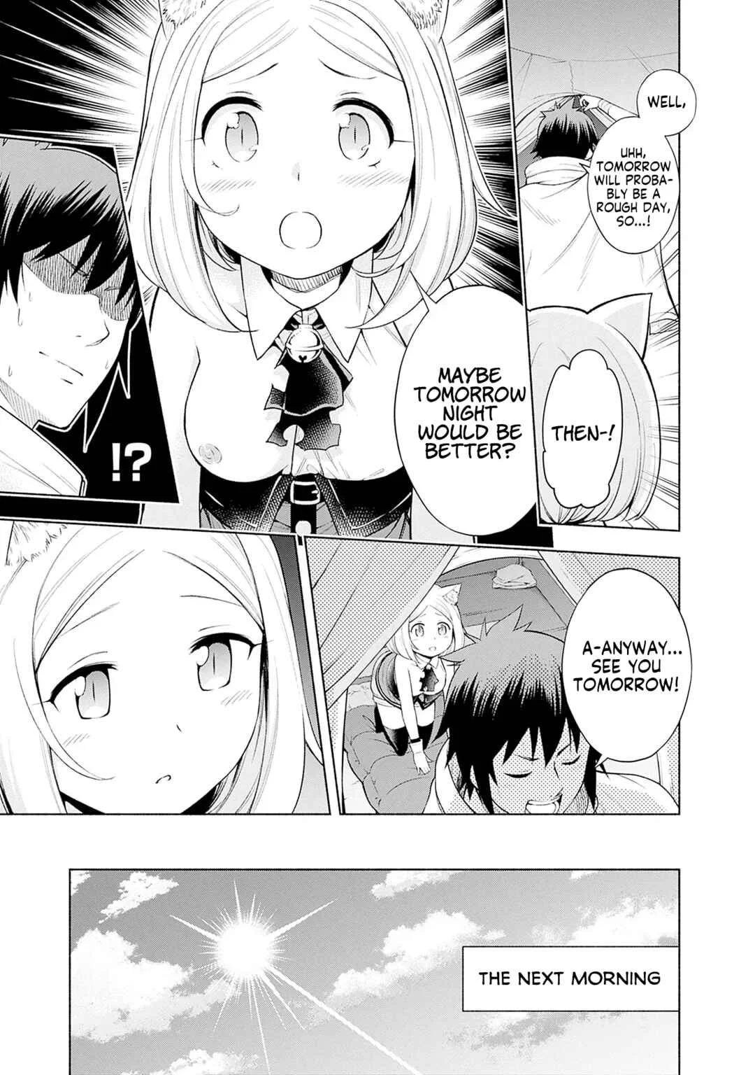 Eroge no Sekai de Slow Life: Issho ni Isekai Ten'i Shitekita Yarisaa no Daigakusei-tachi ni Tsuihou Sareta node, Henkyou de Muteki ni Natte Shin no Heroine-tachi to Yoroshiku Yarimasu Chapter 4 - Page 3